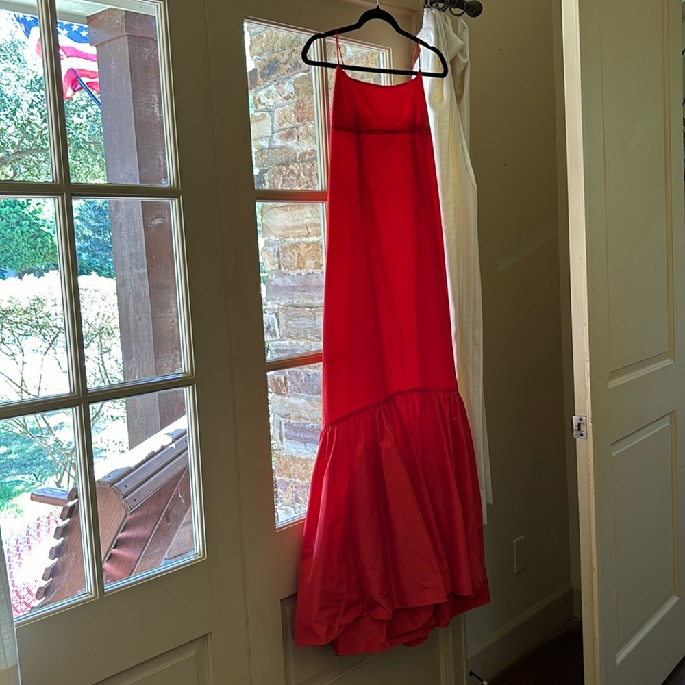 STAUD ballgown in the most beautiful red